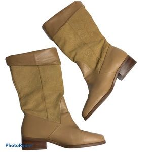 Markon Suela Tan Mid-Calf Boots